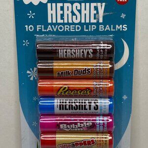 Hershey Candy Flavored Lip Balm Girls Bubble Yum Whoppers Mounds York S'mores